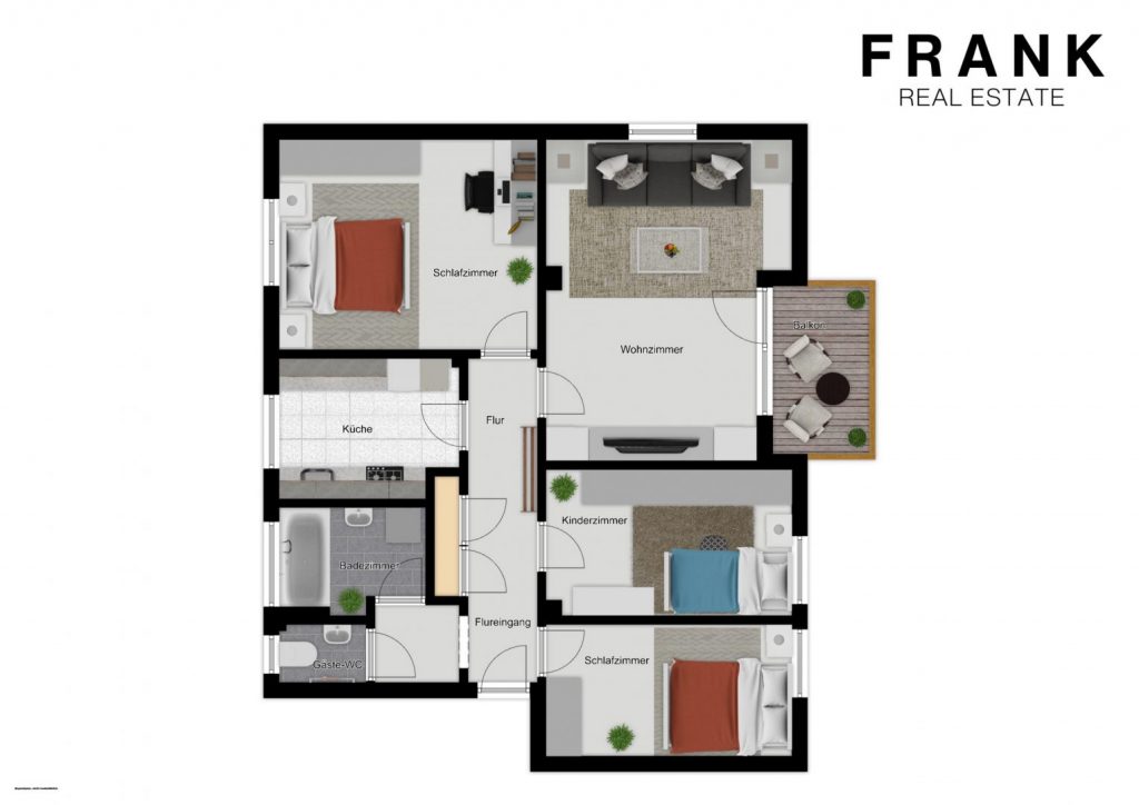 Grundriss - Fichtestr. 5 - 1.OG li