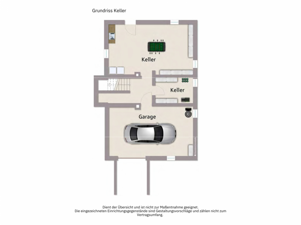 Grundriss Keller